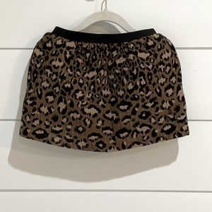 Tocoto Vintage leopard skirt